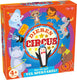 Tactic dierencircus – bordspel – familiespel – extra groot speelbord van 60 cm doorsnede – 5 houten dieren – 4 grote verzameltenten van 24x24 cm - vanaf 4 jaar