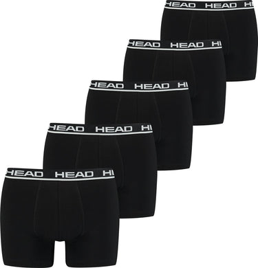 Head boxershorts black 5-pack-xxl