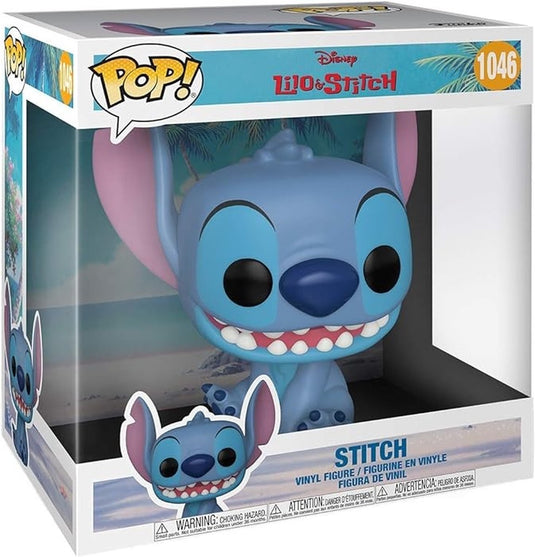 Funko pop jumbo disney: lilo stitch - stitch - pop