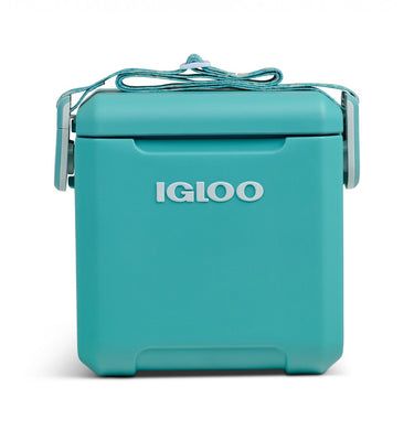 Igloo tag-a-long too remix koelbox - geïsoleerd - vergrendelbare deksel - draagriem - lagoon