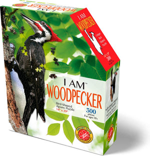Mad capp puzzel specht - i am mini woodpecker legpuzzel karton.