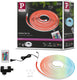 Paulmann simpled outdoor led strip 5 meter rgb - plug play set - 30w - 24v - wit - kunststof