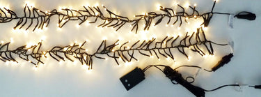 Lumineo led's koppelbare clusterverlichting warm wit 500cm-500l. inclusief startsnoer.