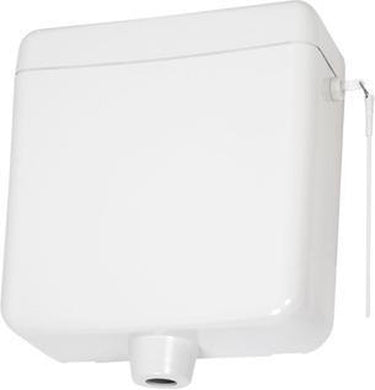 Plieger maas hooghangend reservoir - single flush - wit - stortbak (6 9 liter instelbaar)