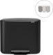 Brabantia bo prullenbak - 3 x 11 liter - afvalscheiding - matt black