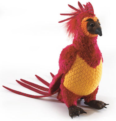 The noble collection harry potter - fawkes 23 x 30 cm pluche knuffel - multicolours