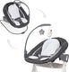 Hauck alpha bouncer 2 in 1 deluxe - wipstoel - melange grey