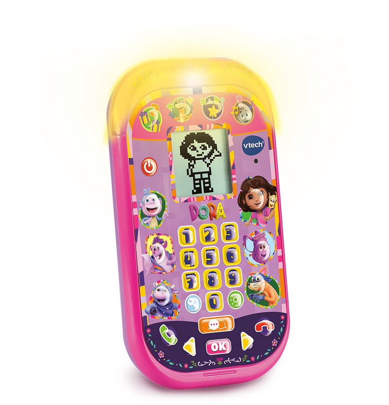 Load image into Gallery viewer, Vtech dora - ontdek en leer smartphone
