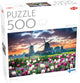 Tactic old mills and tulips – puzzel – 500 stukjes – hollandse molens en tulpenvelden – typisch nederlands landschap – hoogwaardige scandinavische kwaliteit