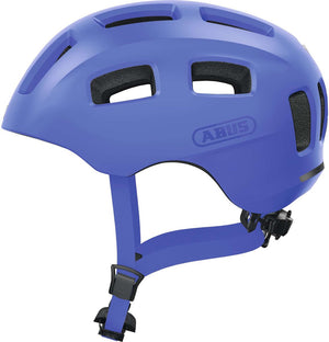 Abus fietshelm youn-i 2.0 mono blue s - 48-54 cm - blauw - geschikt voor gebruik op elektrische fietsen - stadsfietsen - 240 g