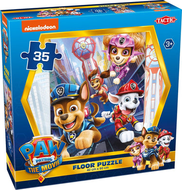 Tactic paw patrol – the movie vloerpuzzel – puzzel – vanaf 3 jaar – 35 stukjes – 60x40 cm