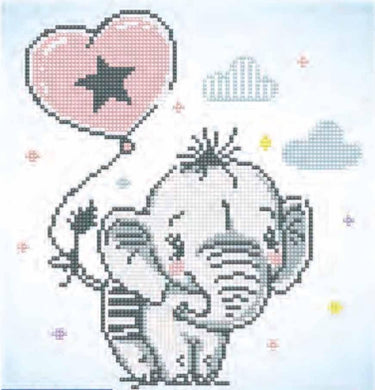 Diamond dotz® diamond dotz� sweet trunks - diamond painting (28x30 cm)