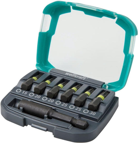 Wolfcraft - impact-bit-box, torx® (t 15–30), 7-dlg. - 2969000