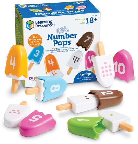Learning resources smart snacks® numberpops™ - 2+