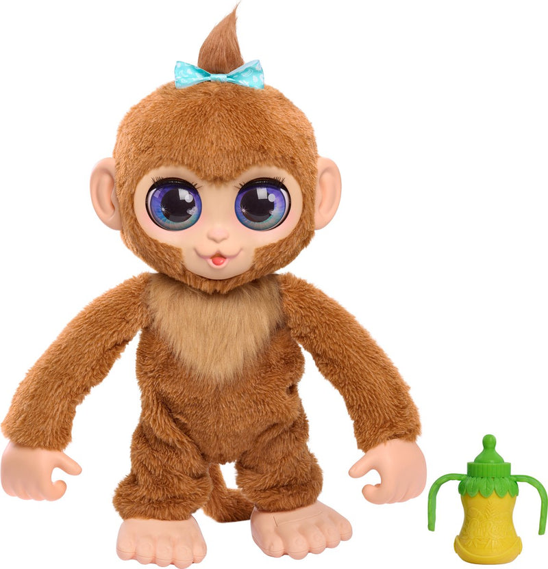 Load image into Gallery viewer, Just play furreal peanut the playful monkey - interactieve pluchen knuffelaap
