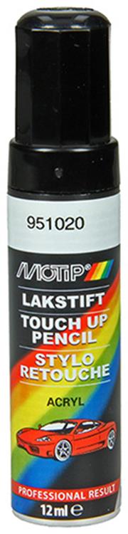 Load image into Gallery viewer, Motip 951020 - auto lakstift - zwart metallic - 12 ml
