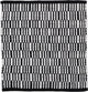 Sealskin - bandra badmat 60x60 cm - katoen - zwart
