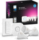 Philips hue starterkit - wit en gekleurd licht - 3 lampen - 1 dimmer switch - gu10