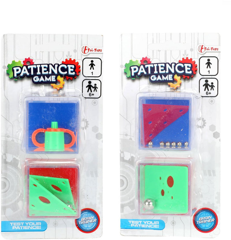 Load image into Gallery viewer, Toi-toys geduldspel fidget kubus, 2st.
