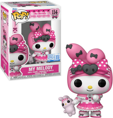 Funko hello kitty hello kitty and friends - my melody vinylfiguur 114 unisex pop! - neutraal - standard