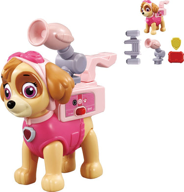 Vtech paw patrol smartpup skye speelfiguur - interactief speelgoed - educatief kinder speelgoed - vanaf 3 jaar - roze