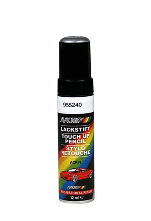 Motip 955240 - auto lakstift - zilver metallic - 12 ml