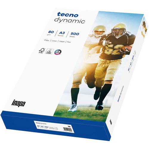 Papier tecno dynamic 80 a3 g m2 500 vel.