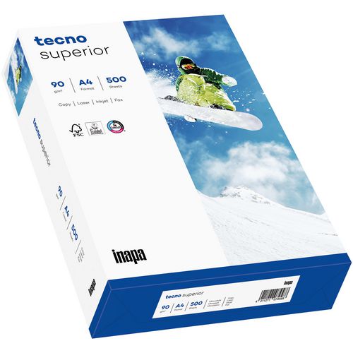 Papier tecno superior 90 a4 g m2 500 vel.