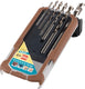 Wolfcraft - houtboor set - 6 delig - 3 tot 10mm - houtspiraalboorset hss - houtboor - 7120000