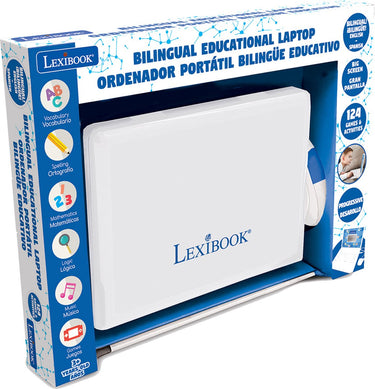 Lexibook ordinateur portable éducatif power kid bilingue français et néerlandais