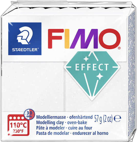 Fimo effect ovenhardende boetseerklei standaard blokje 57 g - galaxy blauw