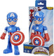 Marvel spidey and his amazing friends supersized captain america speelfiguur