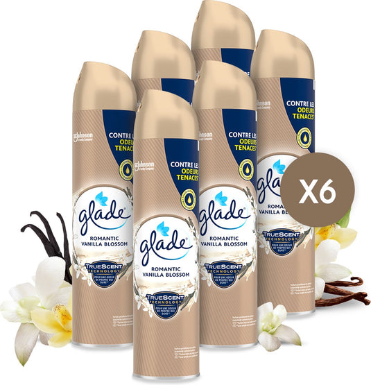 Glade aerosol romantic vanilla blossom