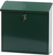 V-part - wandbrievenbus malagan - galvanized steel powder coated - groen - brievenbus