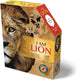 Madd capp legpuzzel leeuw 63,5 x 76 cm karton bruin 550-delig