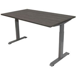 Bureau euroseats logan eiken, grijs 620 840x1400x800