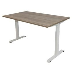 Bureau euroseats robson eiken, wit 620 840x1400x800