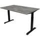 Bureau euroseats oxydegrijs, zwart 620 840x1400x800