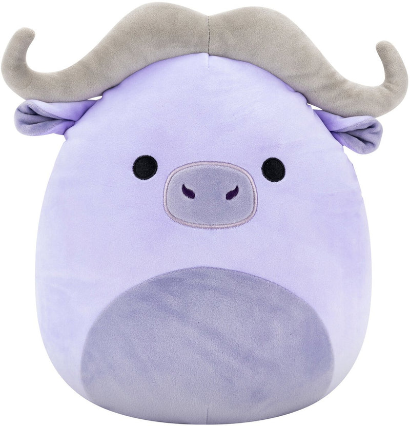 Afbeelding laden in galerijviewer, Squishmallows knuffel pluche - paarse waterbuffel, 30cm
