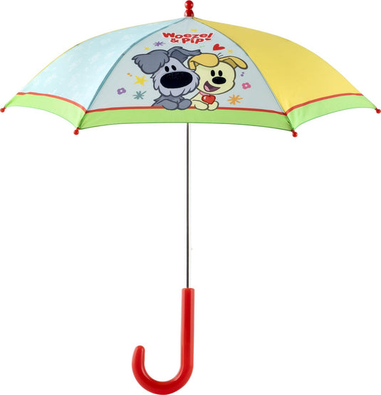 Woezel en pip woezel pip paraplu, doorsnede 66 cm kinderparaplu - bambolino toys