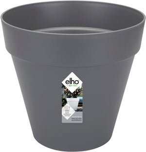 Elho loft urban rond 25 - bloempot voor buiten - ø 24.5 x h 22.0 cm - antraciet