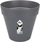 Elho loft urban rond 25 - bloempot voor buiten - ø 24.5 x h 22.0 cm - antraciet