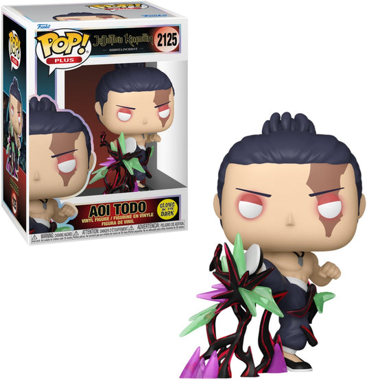 Funko jujutsu kaisen aoi todo (kick) (glow in the dark) vinylfiguur 2125 unisex pop! - neutraal - standard