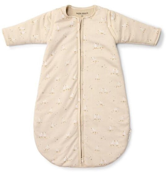 Little dutch slaapzak winter – beige – maat 60 cm – newborn naturals – little goose