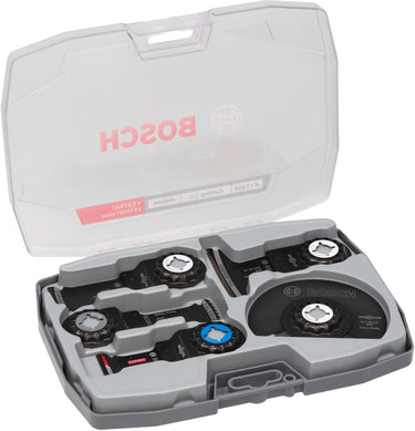 Bosch accessoires bosch professional multifunctioneel gereedschap accessoires zaagset 5-delig ( 2608669093 ) starlock + koffer