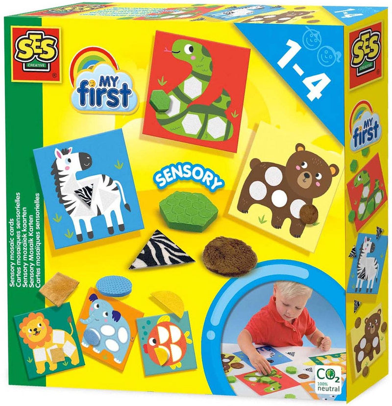 Load image into Gallery viewer, Ses creative ses my first - sensory mozaïek kaarten
