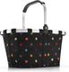 Reisenthel carrybag boodschappenmand - 22l - dots zwart