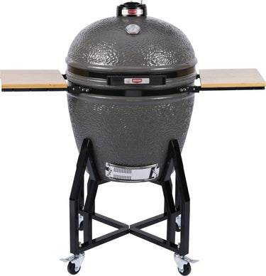 Grill guru kamado barbecue original xl ø56cm ø22,05inch - compleet - grijs