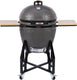 Grill guru kamado barbecue original xl ø56cm ø22,05inch - compleet - grijs