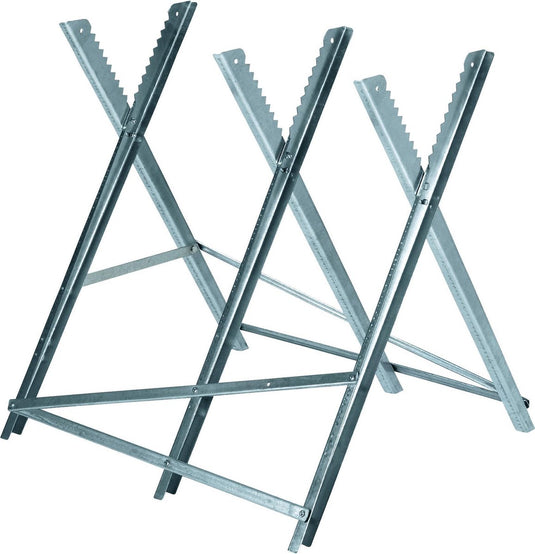 Einhell zaagbok - max. belasting: 150 kg - lengte: ca. 80 cm - inklapbaar - max. diameter houtblokken: ø30 cm - 3 werkhoogtes: 60, 64 en 68 cm